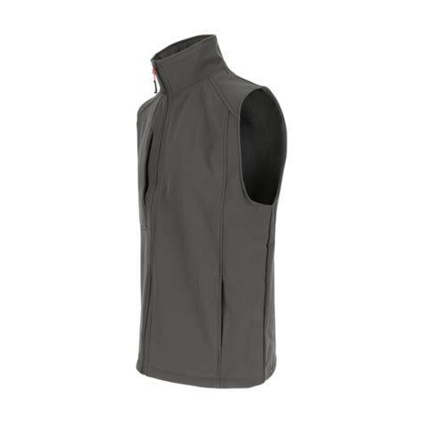 Gilet Softshell Sans Manches Herock Malus Gris Materiauxnet