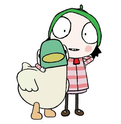 Sarah and Duck by MarioMaster123456 on DeviantArt