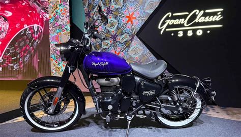 Royal Enfield Unveils Bobber Inspired Goan Classic 350 In India Team