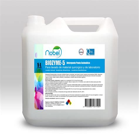 DETERGENTE PENTA ENZIMÁTICO P LAVADO INSTRUMENTAL QUIRÚRGICO BIOZYME