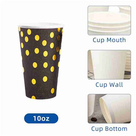 Bulk 5oz PLA Single Wall Paper Cup Hot Drink Sampling Cups