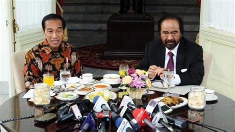 Istana Benarkan Jokowi Bertemu Surya Paloh TribunNews