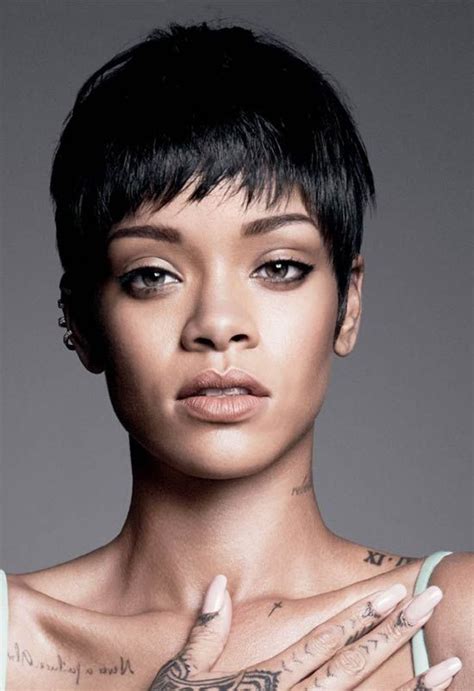 17 Best Short Hair With Fringe Hairstyle Ideas To Try Out Now Rihanna