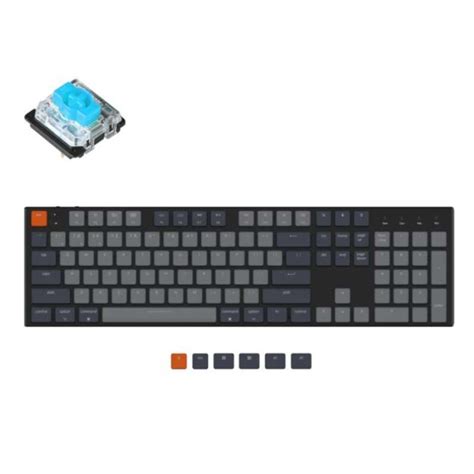 Jual Keychron K1 SE Ultra Slim WHITE Backlight Hot Swap Gateron Mechanical Blue Switch Di
