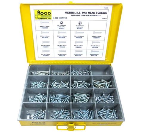 Rogo Fastener Co., Inc. - Metric J.I.S. Pan Head Screws