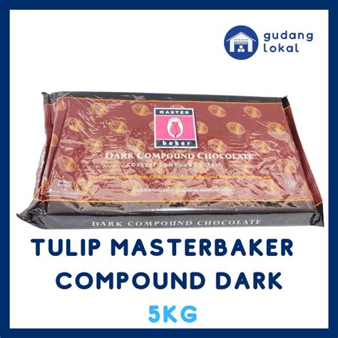 Jual Tulip Master Baker Dark Choco Compound Kg Shopee Indonesia