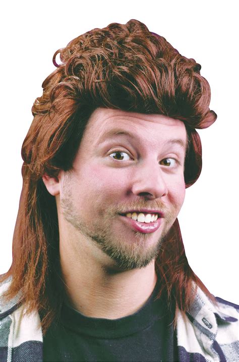 1980 S Mullet Costume Wig Ebay