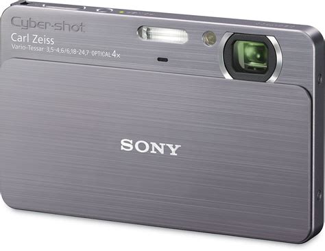 Sony Cyber Shot® Dsc T700 Gray 101 Megapixel Digital Camera With 4x