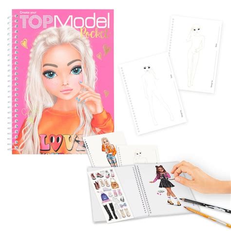 Topmodel Album De Poche Colorier Smyths Toys France