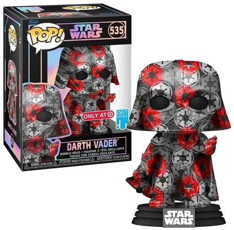 Funko Star Wars POP Artist Series Darth Vader Exclusive Vinyl Figure ...