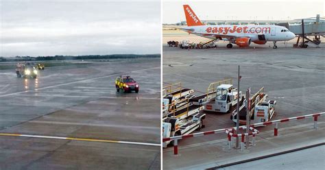 Easyjet Flight Makes Emergency Landing After Smoke Detected In The