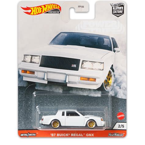 Gifts Greetings Mattel Hot Wheels Car Culture Scale Vehicles Buick Regal GNX