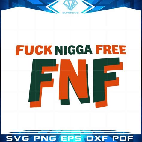 Fuck Nigga Free Svg Trending Tshirt Design Svg