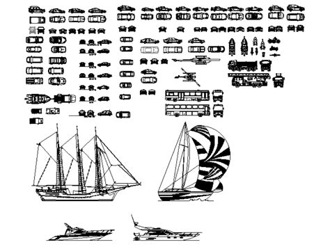 Bloques De Transportes En AutoCAD Descargar CAD Gratis 2 94 MB