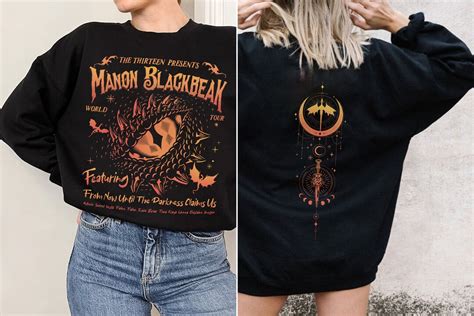 Manon Blackbeak Throne Of Glass Sweatshirt The Thirteen Inspired Shirts From Now Until The