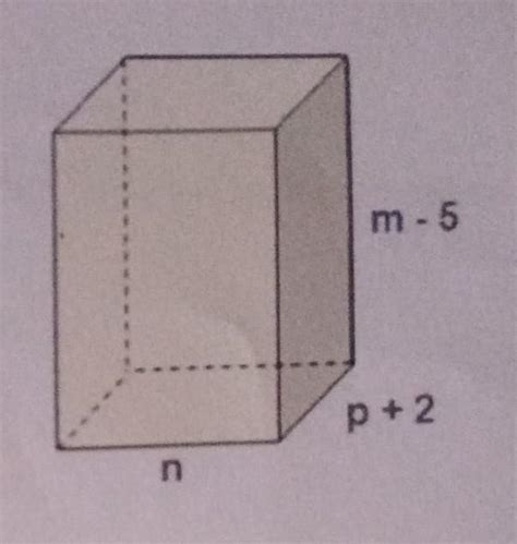 Representa Con Una Expresi N Algebraica La Forma De Calcular El Volumen