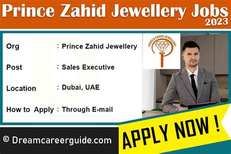 Prince Zahid Uae Jewellery Jobs In Dubai Latest Opening