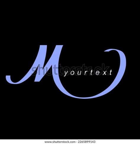 Calligraphy Letter M Logotype Vector Stock Vector (Royalty Free ...