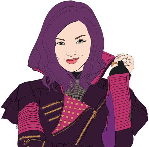 Disney Descendants Mal Clip Art