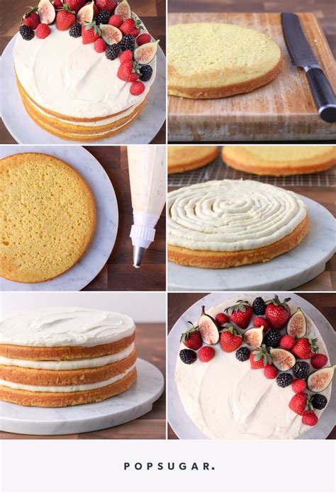 How To Make A Naked Cake Ps Food