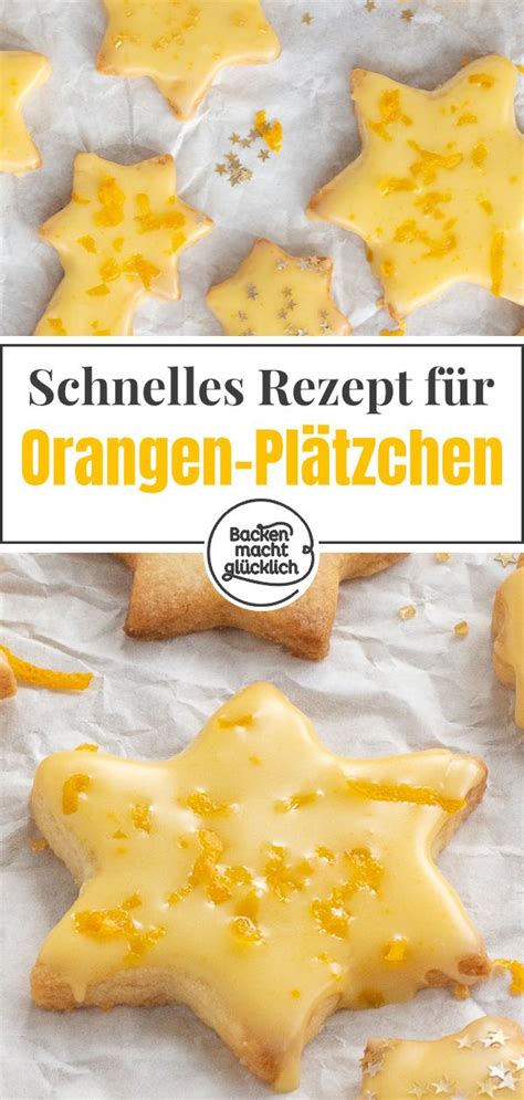 Orangenpl Tzchen Backen Macht Gl Cklich Rezept Orangen Pl Tzchen