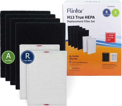 Amazon Flintar Hpa H True Hepa Replacement Filter A R Combo