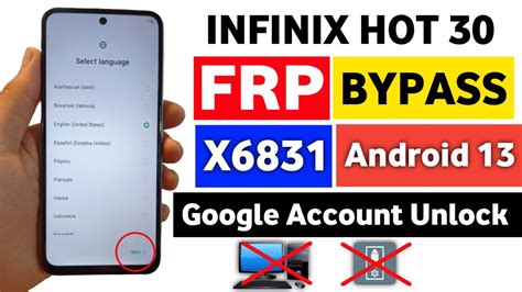 Infinix Hot Frp Bypass Android Infinix X Google Account