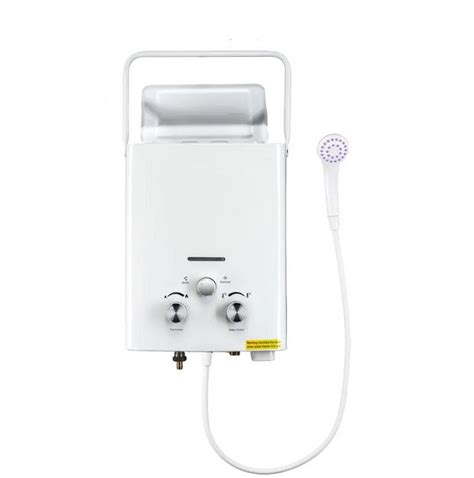Small Portable Camping LPG Tankless Instant V Gas Hot Water Heater China Shower Water Heater