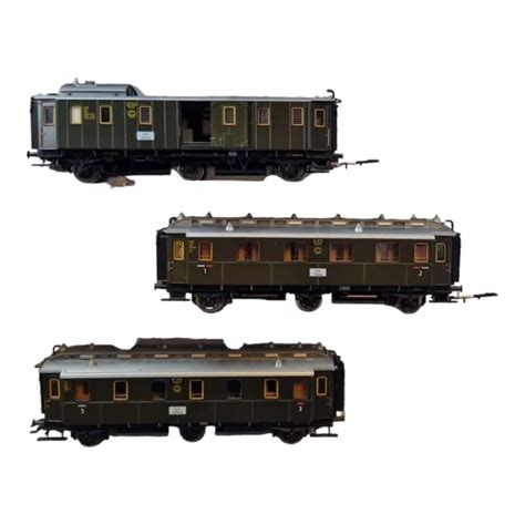 MÄRKLIN 43973 H0 1 87 Wagen Set Oldtimer Personenzug Personenwagen