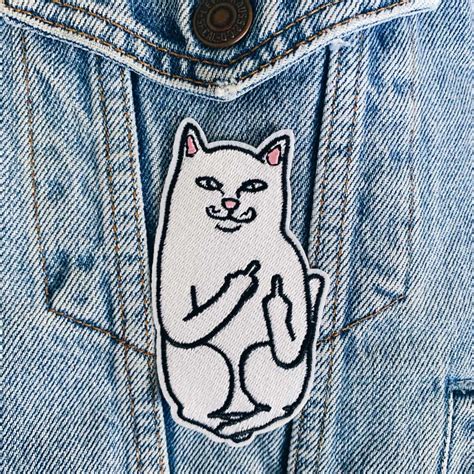 Fuck You Cat Patch Nowstalgia