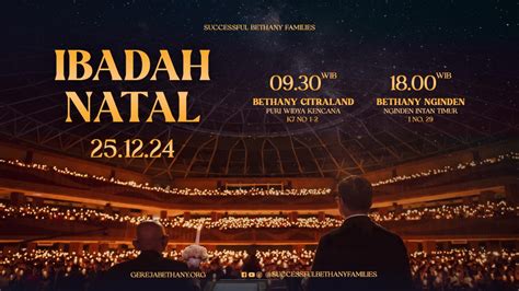 Ibadah Natal Desember Bethany