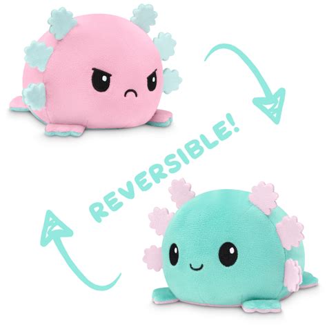 TeeTurtle Reversible Axolotl Plushie | Home of the Original Reversible ...