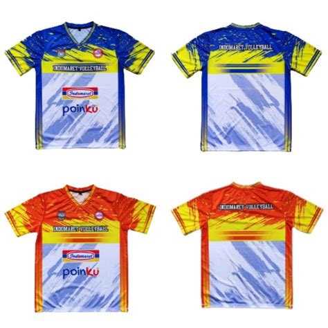 Jual Jersey Voli Full Printing Indomaret Shopee Indonesia