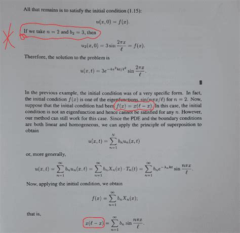 Solve the heat equation having Dirichlet boundary conditions