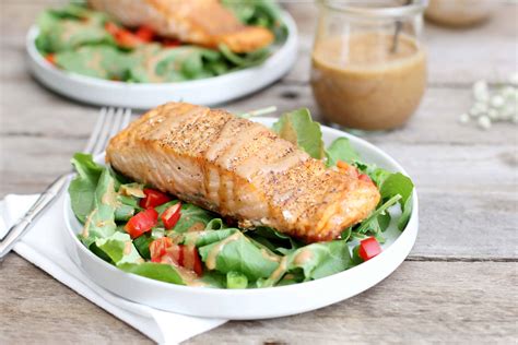 Salmon Kale Salad Recipe Dr Axe