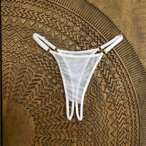Transparent Nude Lingerie Etsy