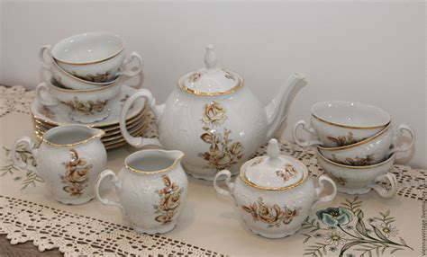 Винтаж: Кофейный/чайный сервиз на 6 персон, Чехословакия в интернет ...