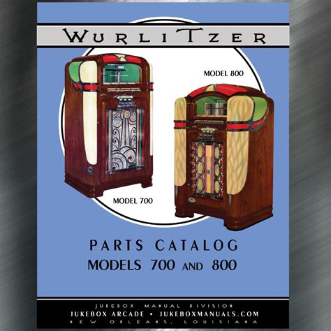 Wurlitzer Jukebox Manuals And Literature Instant Pdf Downloads Jukebox