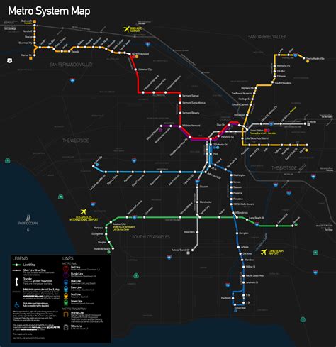 New suburban lines will expand the los angeles light rail map 18