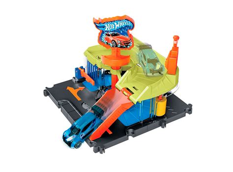 Ripley JUGUETE HOT WHEELS CITY AUTOLAVADO LA CIUDAD HDR