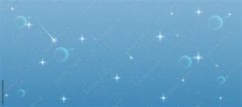 Galaxy background with stars Stock Vector | Adobe Stock