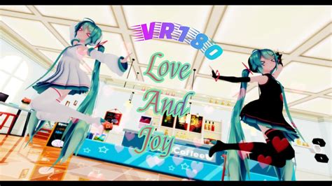 Mmd Vr Vr180 4k Love And Joy Sour式初音ミク Hatsune Miku Read