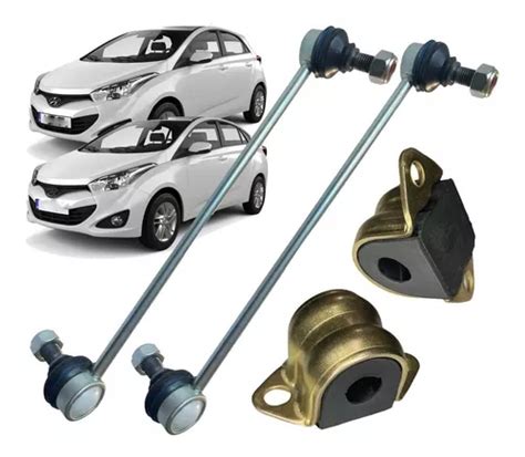 Bieletas Bucha Abraçadeira Dianteir Hyundai Hb20 Hb20s Kit