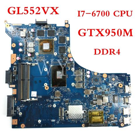 Rog Gl Vx I Hq Cpu Gtx M Mainboard Rev For Asus Rog Gl V