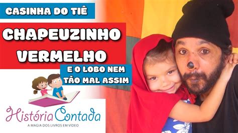 Vídeo Historinha Infantil Chapeuzinho vermelho e o lobo final