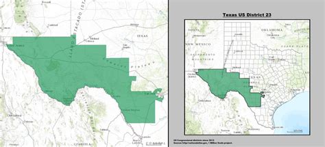 Texas 23rd Congressional District Map