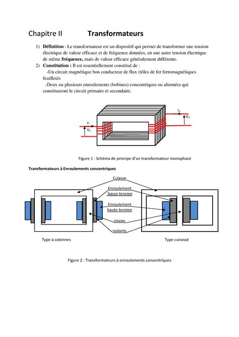 Chapitre 2 Electrotechnique Fondamentale 2 Chapitre II