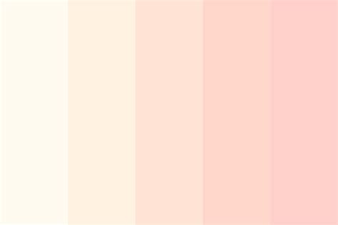 Aesthetic Peach Color Palette