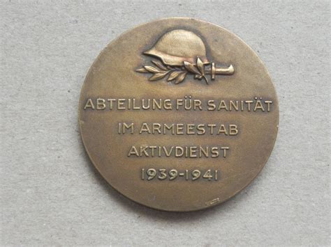 Medaille Schweiz Milit R Grenzbesetzung Armeestab Kaufen