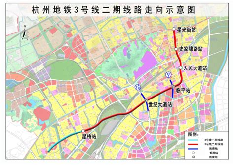 地铁3号线二期27年开通！11、13、14号线均在列 2035年杭州将建成21条轨道线线路规划工程